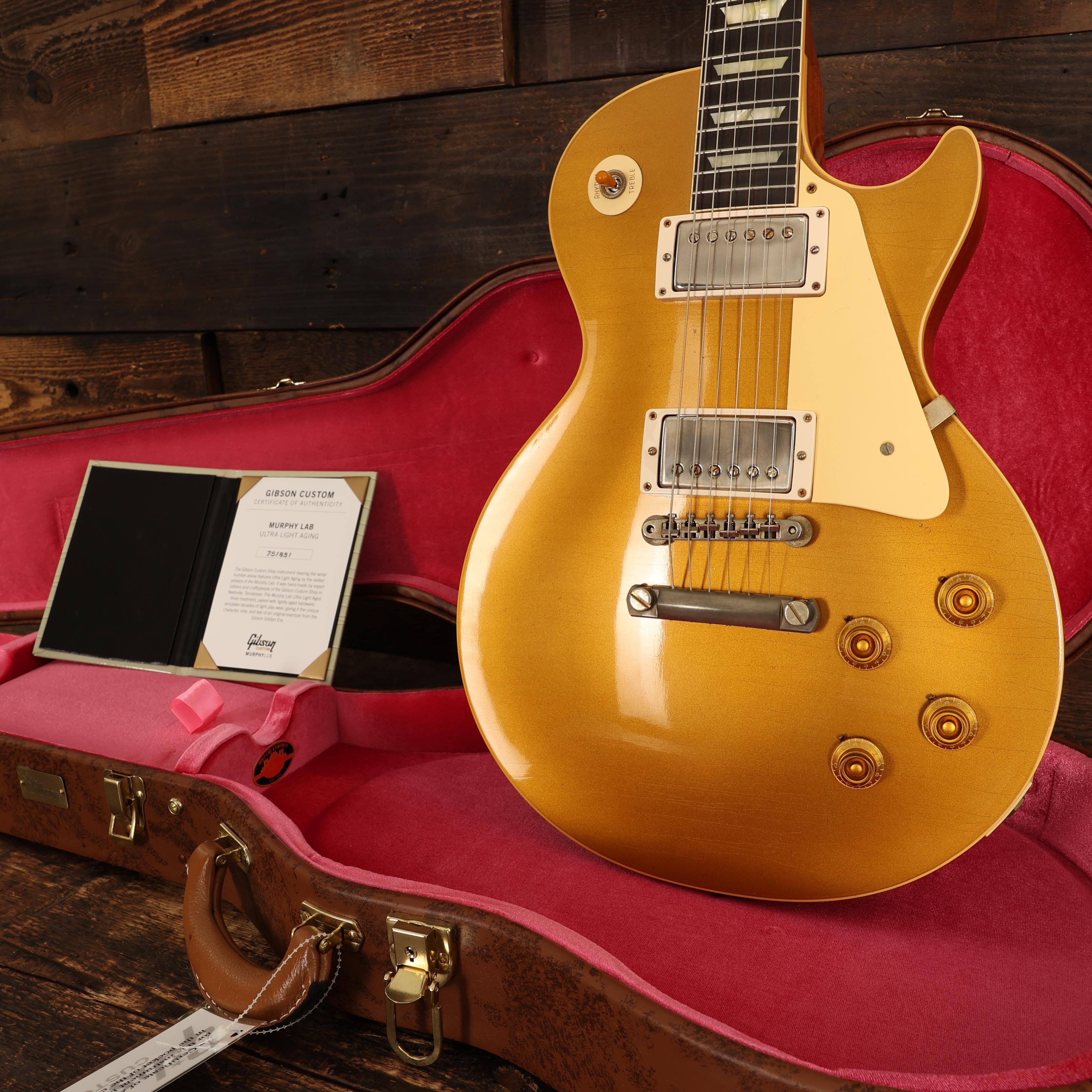 Gibson Custom Shop Murphy Lab 1957 Les Paul Goldtop Reissue Ultra